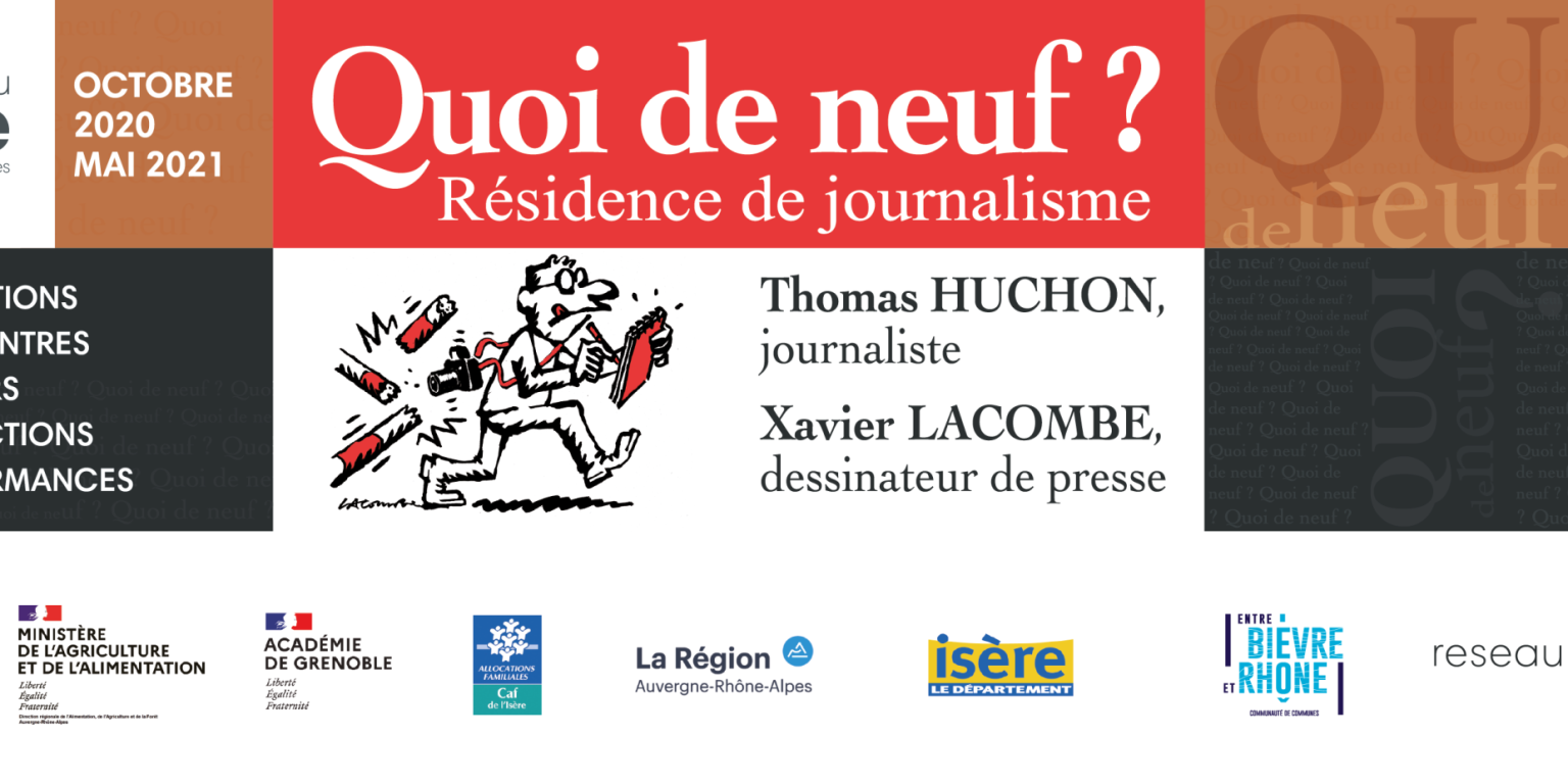 Quoi de neuf? Résidence de journalisme